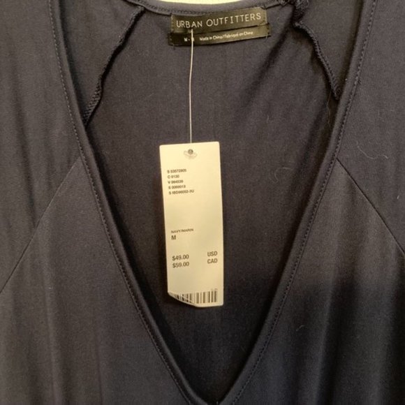 Navy Blue Dress - Picture 3 of 4